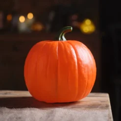 Animierter Halloween-Kürbis mit Ton- und visuellen Effekten