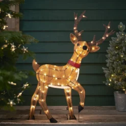 Batteriebetriebenes LED-Rentier Hirsch