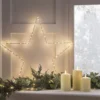 Beleuchtungsset klassische Fensterdeko Weihnachten