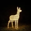 Bicolor LED-Rentier Hirschkuh L Swinsty