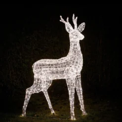 Bicolor LED-Rentier Hirsch XL Swinsty