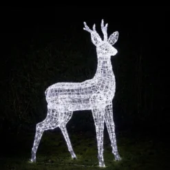 Bicolor LED-Rentier Hirsch XL Swinsty