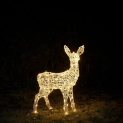 Bicolor LED-Rentier Rehkitz L Swinsty