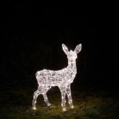 Bicolor LED-Rentier Rehkitz L Swinsty