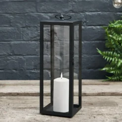 Bowen Gartenlaternen Duo mit TruGlow® Outdoor Kerzen