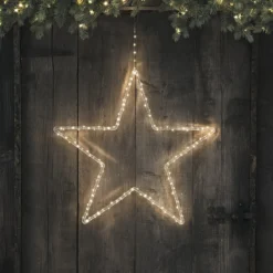 60cm Acryl LED Stern Weihnachtsdeko außen