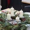 45cm Adventskranz inkl. Kerzenhalter und 4er Set TruGlow® LED Kerzen