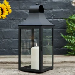 45cm Albury Gartenlaterne mit TruGlow® Outdoor Kerze