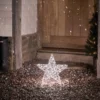 35cm Bicolor LED Stern Weihnachtsdeko außen