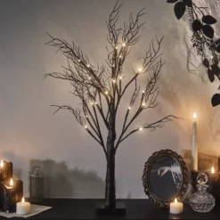70cm Halloweendeko LED Baum
