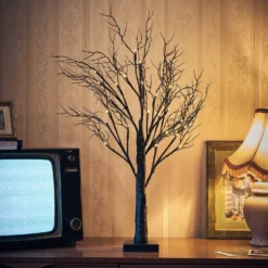 70cm Halloweendeko LED Baum