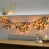 90cm Halloween Lichterkette Spinnennetz