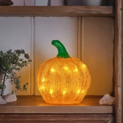 15cm LED Acryl Kürbis
