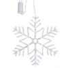 40cm LED Schneeflocke Fensterdeko Weihnachten