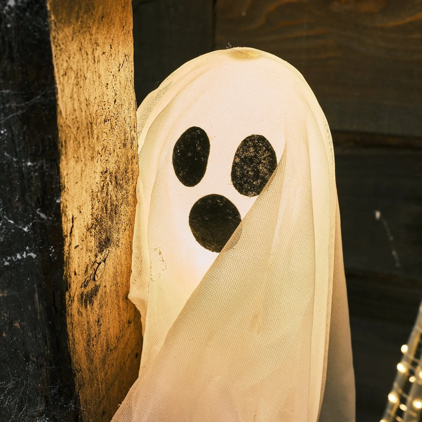 40cm LED Stableuchte Spook der Geist