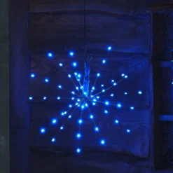 36cm LED Starburst Weihnachtsdeko außen mit Farbauswahl