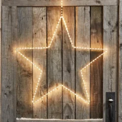 58cm LED Stern Weihnachtsbeleuchtung außen
