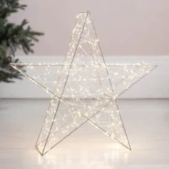 60cm LED Stern Weihnachtsdeko außen