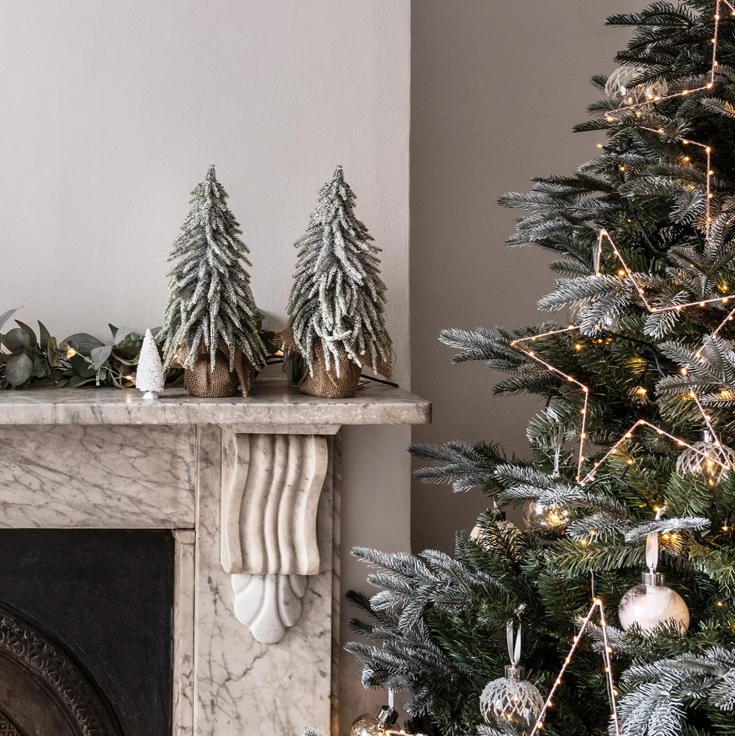 35cm Mini Weihnachtsbaum Fensterdeko Weihnachten