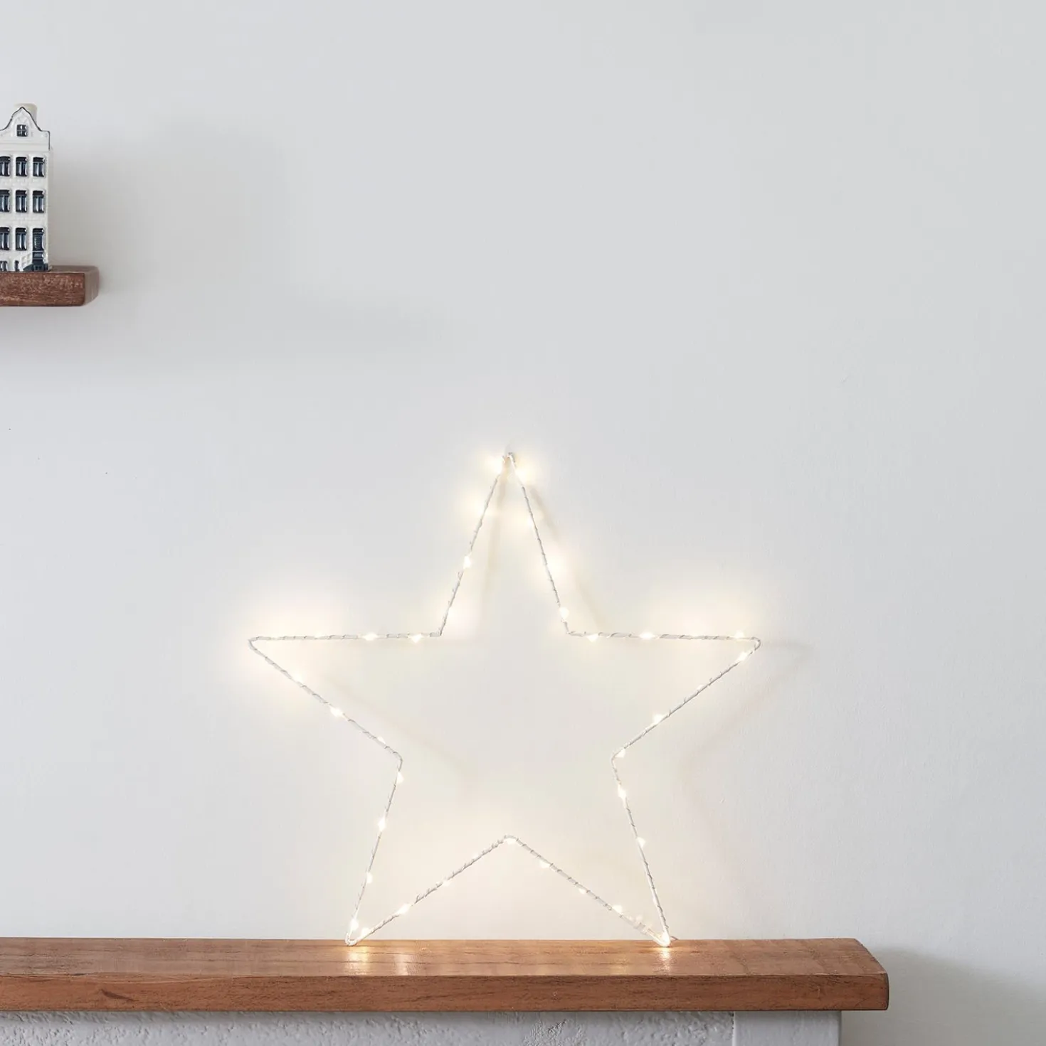 34cm Osby LED Stern Fensterdeko