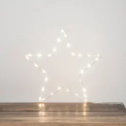 34cm Osby LED Stern Fensterdeko