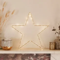 34cm Osby LED Stern gold