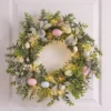 50cm Osterkranz Ostereier mit LED-Mikro-Lichterkette & Timer