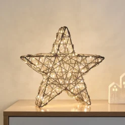 35cm Studley Rattan-LED-Stern