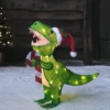 53cm Weihnachtsfigur außen Derek der Dinosaurier