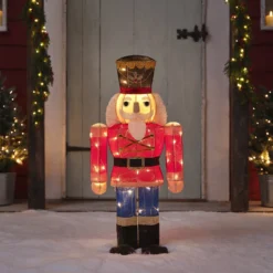 91cm Weihnachtsfigur außen Nussknacker