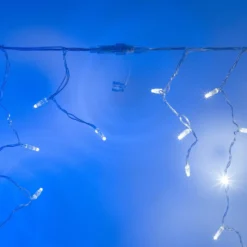 Core Connect 8m 256er LED Eiszapfen Lichterkette weiß koppelbar transparentes Kabel