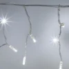 Core Connect 26m 832er LED Eiszapfen Lichterkette weiß koppelbar transparentes Kabel