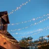 Core Connect 80m 800er LED Lichterkette warmweiß koppelbar transparentes Kabel