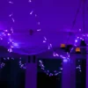 Core Connect 50m 500er LED Lichterkette lila koppelbar transparentes Kabel