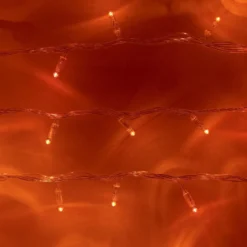 Core Connect 50m 500er LED Lichterkette orange koppelbar transparentes Kabel