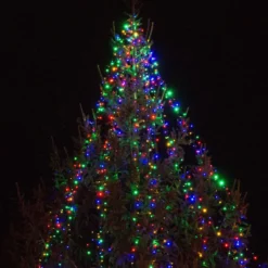 Core Connect 20m 200er LED Lichterkette bunt koppelbar grünes Kabel