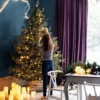 Core Connect 10m 100er LED Lichterkette warmweiß koppelbar grünes Kabel
