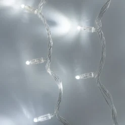 Core Connect 10m 100er LED Lichterkette weiß koppelbar transparentes Kabel
