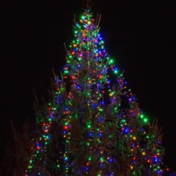 Core Connect 10m 100er LED Lichterkette bunt koppelbar grünes Kabel