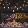 Core Connect 10m 20er Party Lichterkette warmweiß koppelbar schwarzes Kabel