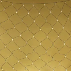 Core Connect 8m x 2m 560er LED Lichternetz warmweiß koppelbar grünes Kabel