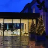 Core Connect 4m x 2m 280er LED Lichternetz warmweiß koppelbar grünes Kabel