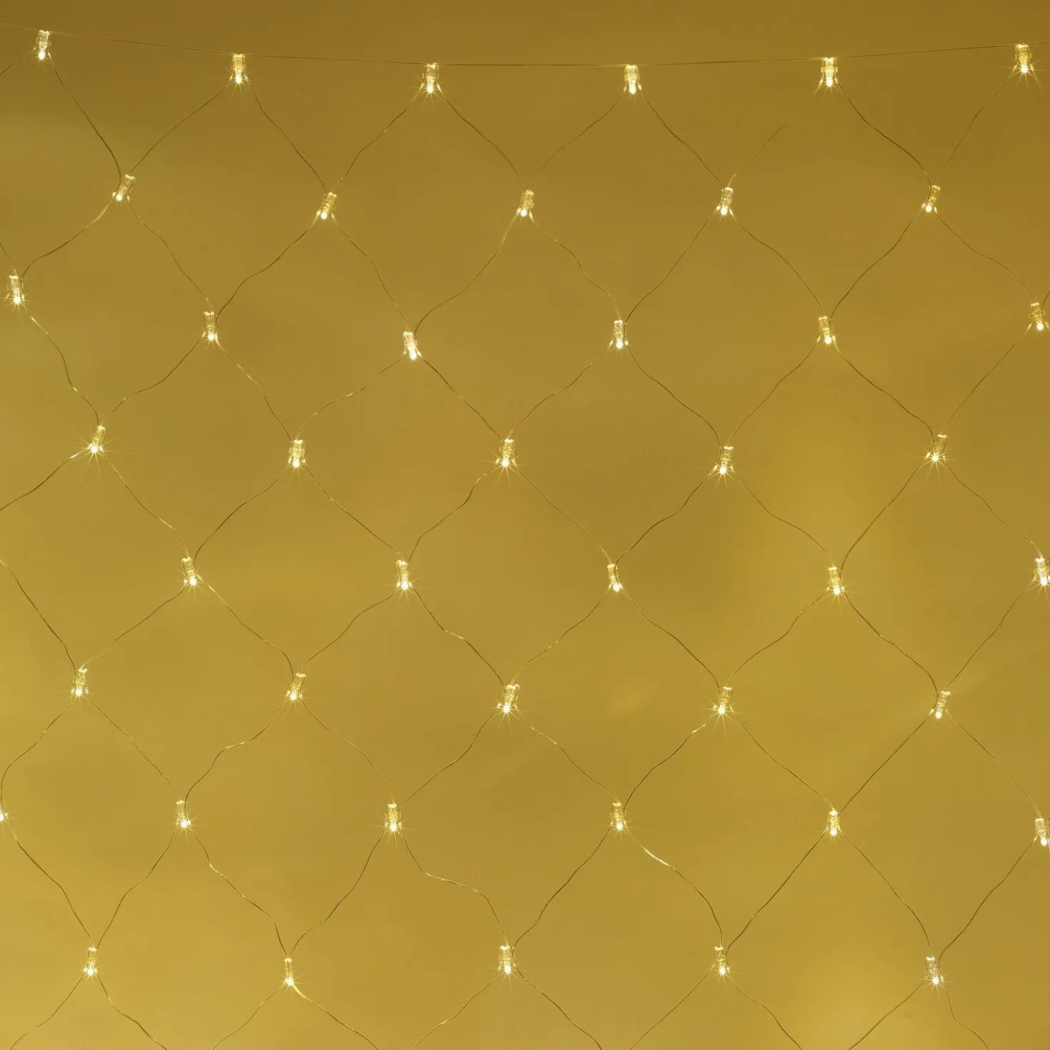Core Connect 8m x 2m 560er LED Lichternetz warmweiß koppelbar transparentes Kabel