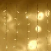 Core Connect 4m x 3m 576er LED Lichtervorhang warmweiß koppelbar transparentes Kabel