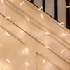 Core Connect 16m x 1m 768er LED Lichtervorhang warmweiß koppelbar transparentes Kabel