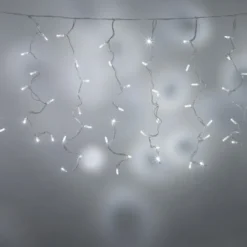 Core Connect 14m x 1m 672er LED Lichtervorhang weiß koppelbar transparentes Kabel