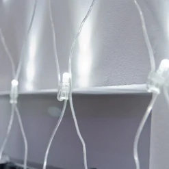Core Connect 8m x 2m 560er LED Lichternetz weiß koppelbar transparentes Kabel