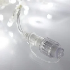 Core Connect 8m x 2m 560er LED Lichternetz weiß koppelbar transparentes Kabel