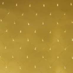 Core Connect 2m x 2m 140er LED Lichternetz warmweiß koppelbar transparentes Kabel