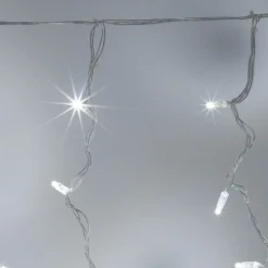 Core Connect 2m x 1m 96er LED Lichtervorhang weiß koppelbar transparentes Kabel